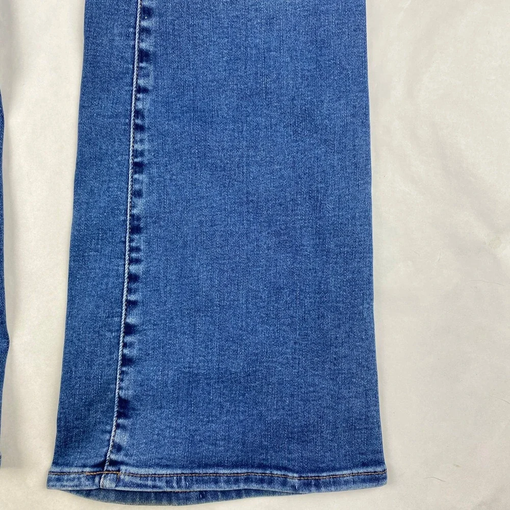 Madewell Jeans Women's Size 26 Curvy Skinny Flare Blue Denim - Picture 5 of 14